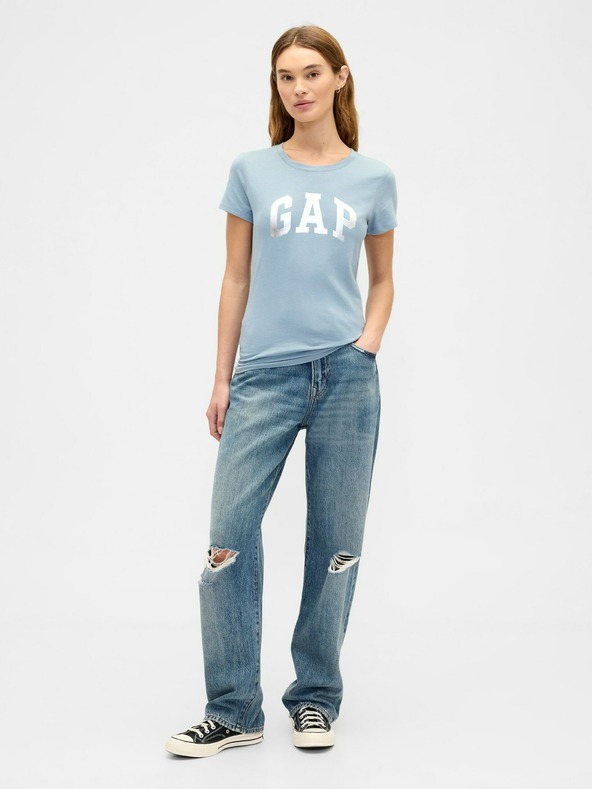 GAP Tricou cu model waffle GAP