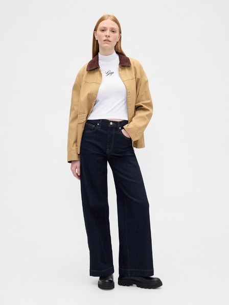 GAP Tricou crop cu logo GAP