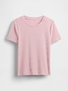 GAP Tricou scurt din material reiat cu logo GAP
