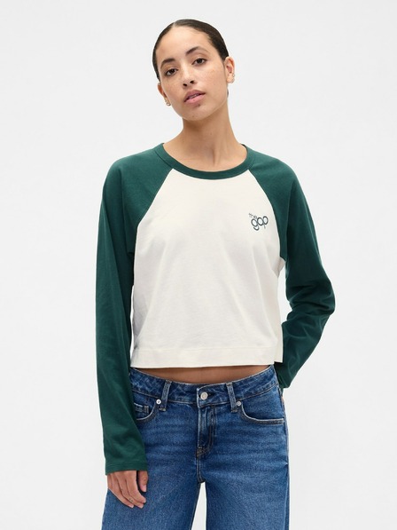 GAP Tricou crop cu logo GAP