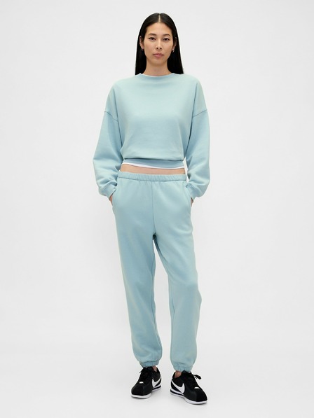 GAP Pantaloni de trening Boyfriend cu talie înaltă GAP