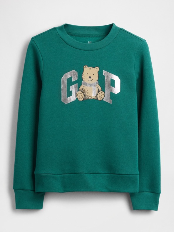 GAP Hanorac pentru copii cu logo și fleece GAP