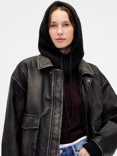 GAP Guler tricotat cu glugă CashSoft GAP