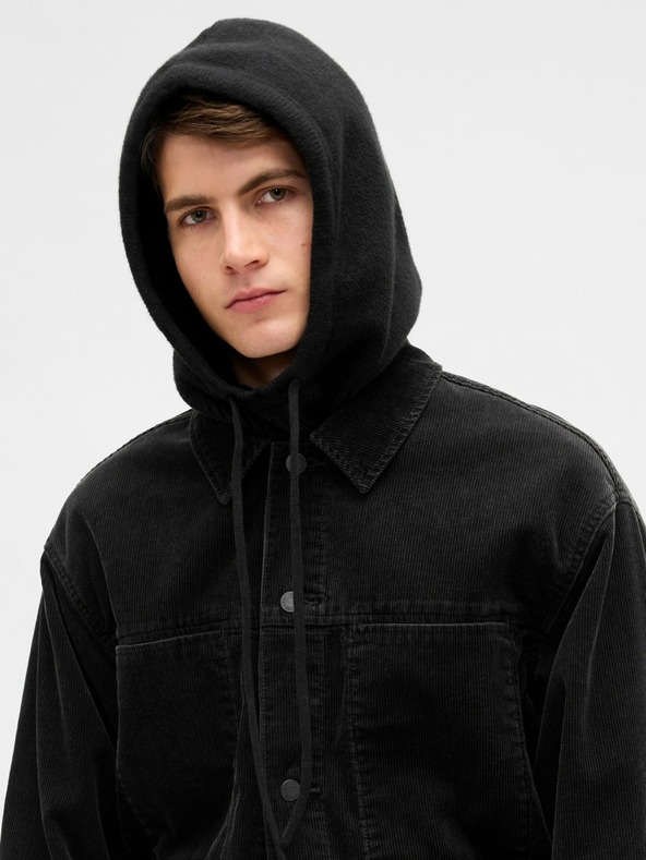 GAP Guler tricotat cu glugă CashSoft GAP