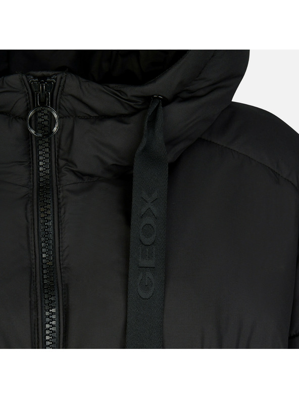 Geox Jachetă neagră Geox Spherica pentru femei