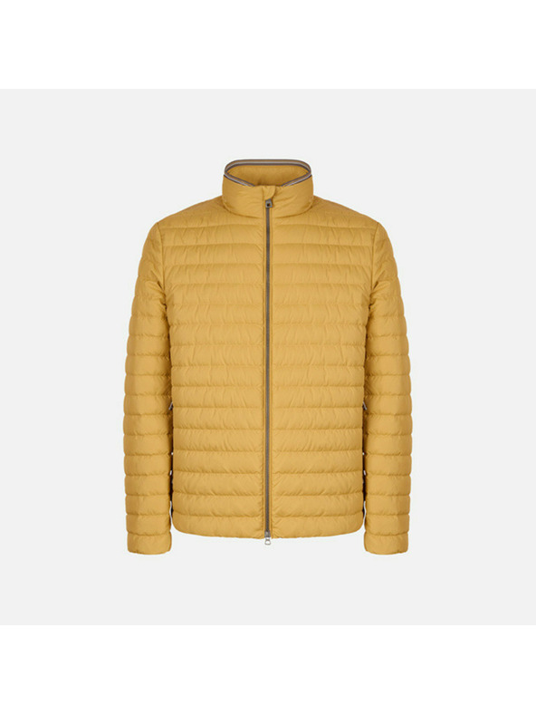 Geox Geox Warrens - jachetă galbenă cu puf pentru bărbați