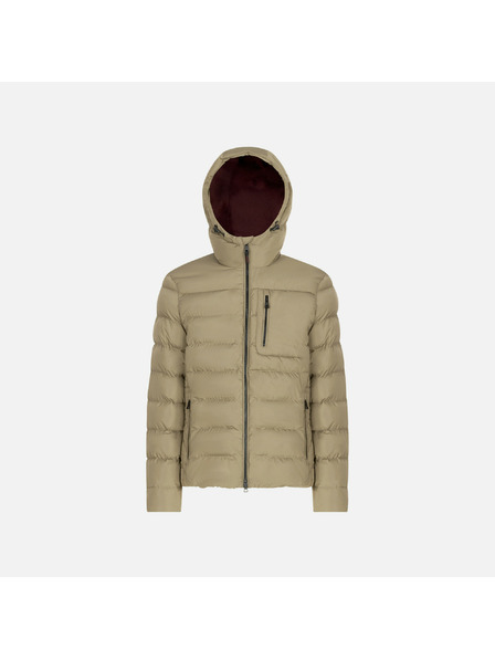 Geox Geox Snake - jachetă bej cu puf pentru bărbați