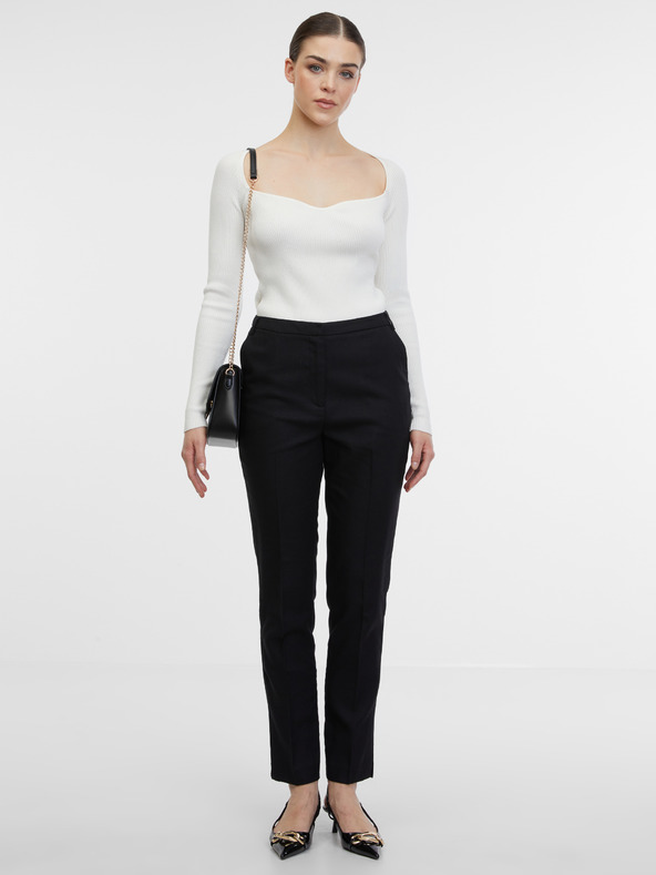 Orsay Pantaloni negri pentru femei ORSAY