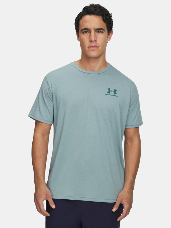 Under Armour Tricou pentru bărbați Under Armour UA M SPORTSTYLE LC SS-GRN