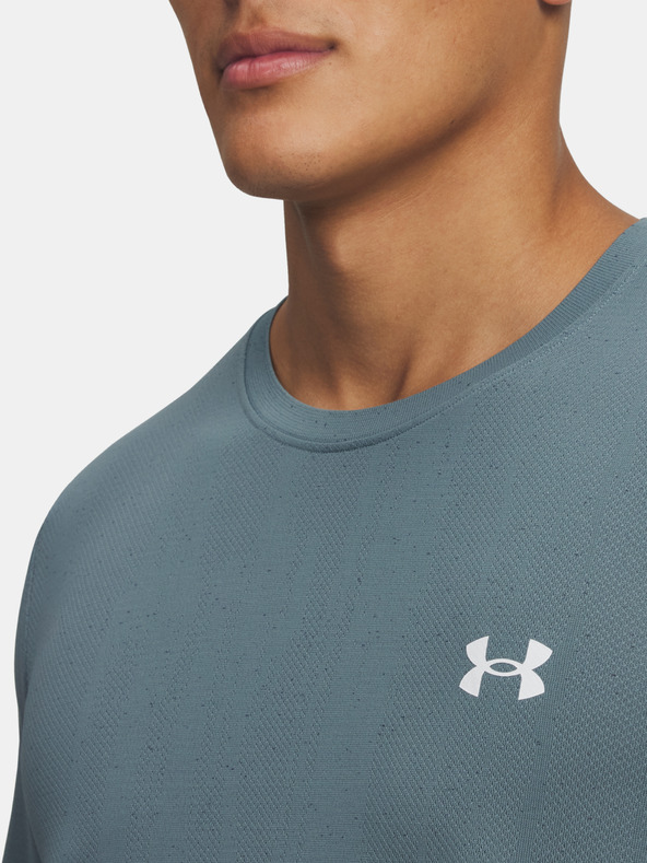 Under Armour Tricou pentru bărbați Under Armour Vanish Seamless Novelty SS-BLU