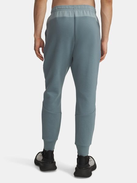 Under Armour Pantaloni de trening pentru bărbați Under Armour UA Unstoppable Flc Jgr EU-BLU
