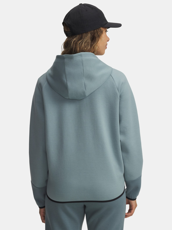 Under Armour Hanorac damă Under Armour Unstoppable Fleece FZ-GRN