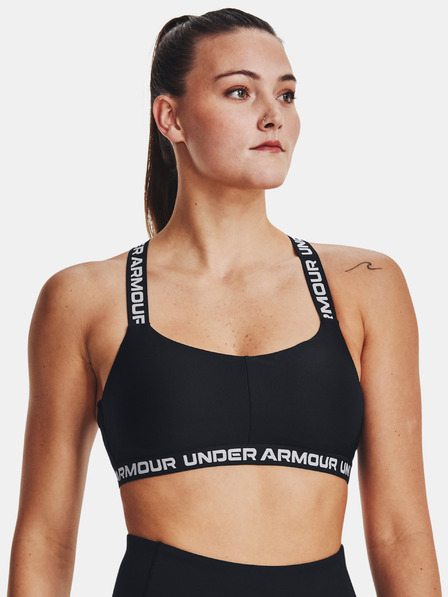 Under Armour Sutien damă Under Armour UA Crossback Strappy Low-BLK