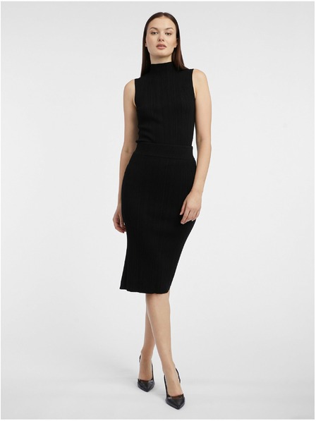 Orsay Fustă tricot negru pentru femei ORSAY