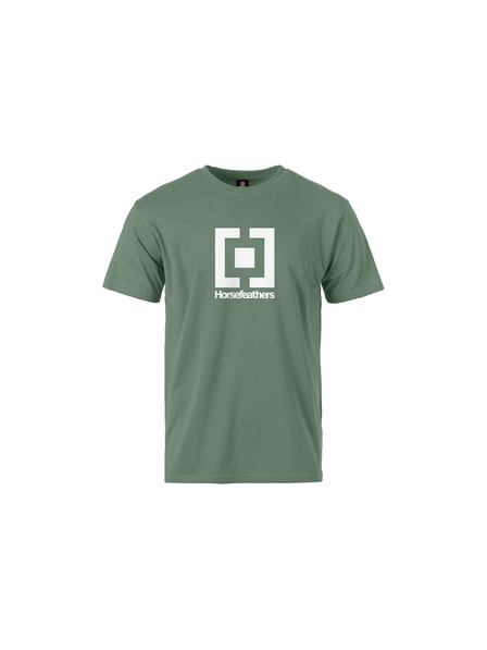 Horsefeathers Tricou Base - verde gheață