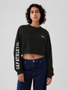 GAP Hanorac crop cu logo GAP