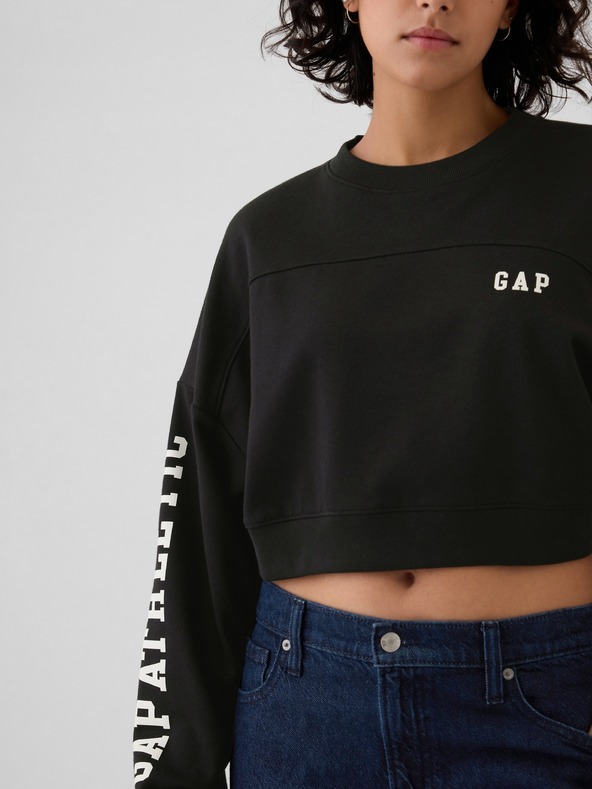 GAP Hanorac crop cu logo GAP