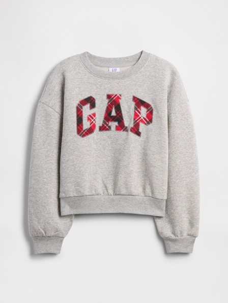 GAP Hanorac oversize pentru copii cu logo GAP
