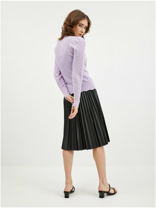 Orsay Pulover de damă violet deschis cu un amestec de lână ORSAY