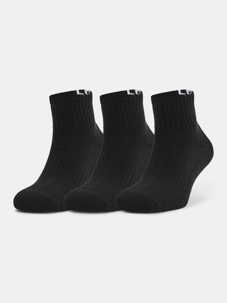 Under Armour Șosete unisex Under Armour Core QTR (3 perechi)