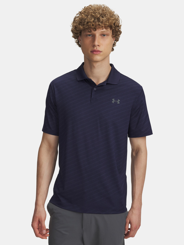 Under Armour Polo tipărit Under Armour UA Matchplay-BLU pentru bărbați