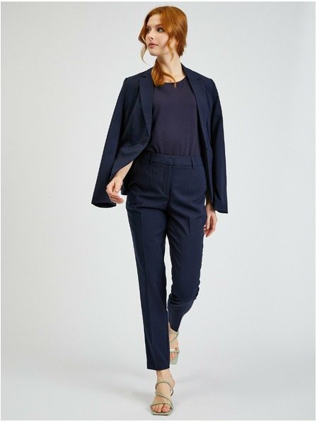 Orsay Pantaloni pentru femei albastru închis ORSAY