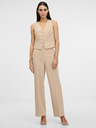 Orsay Pantaloni de damă maro deschis ORSAY
