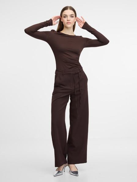 Orsay Pantaloni maro pentru femei ORSAY