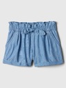 GAP Baby pantaloni scurți din chambray Pull-On GAP