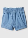 GAP Baby pantaloni scurți din chambray Pull-On GAP