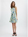 Orsay Rochie florală albastru-crem pentru femei ORSAY