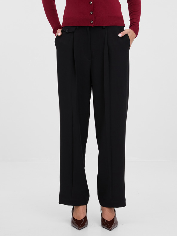 Orsay Pantaloni negri de damă ORSAY