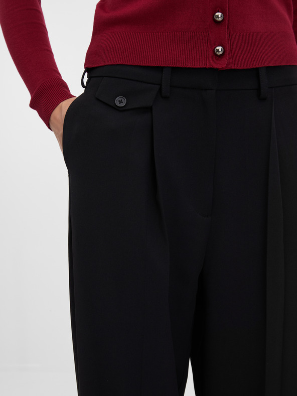 Orsay Pantaloni negri de damă ORSAY