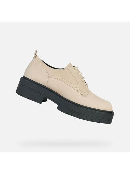 Geox Mocasini bej pentru femei Geox Spherica Ec7