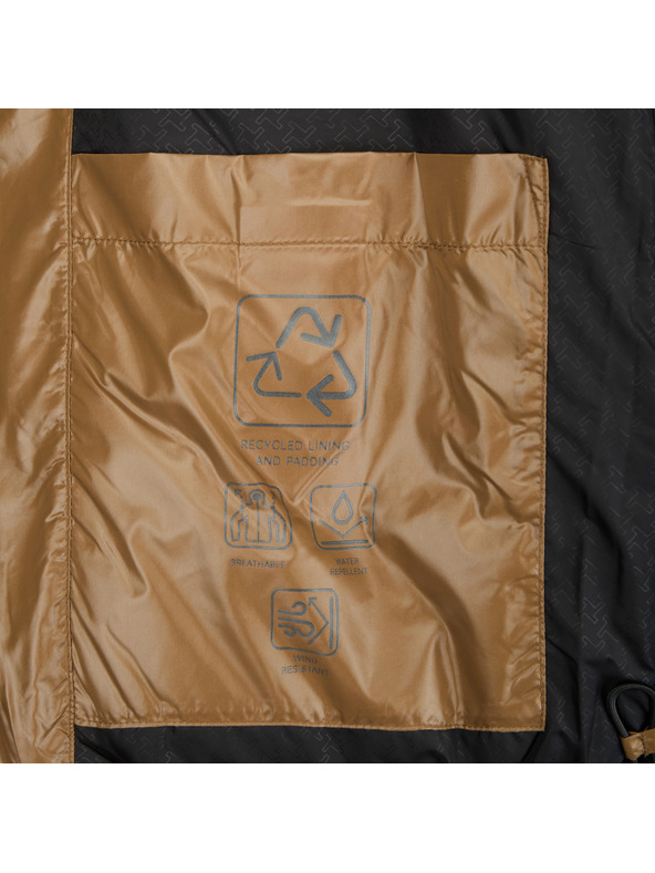 Geox Geacă maro deschis cu puf pentru femei Geox Backsie