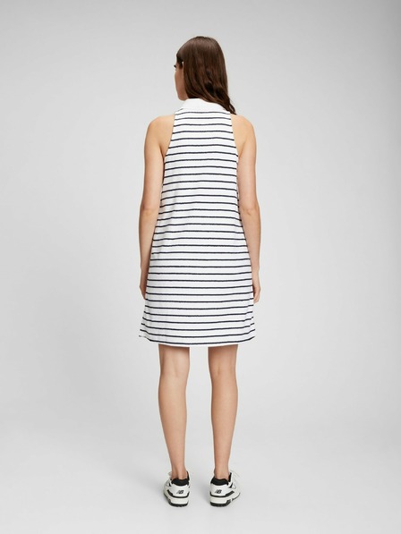 GAP Rochie frotir cu dungi și guler GAP