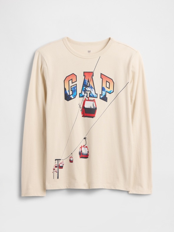 GAP Tricou cu logo GAP pentru copii