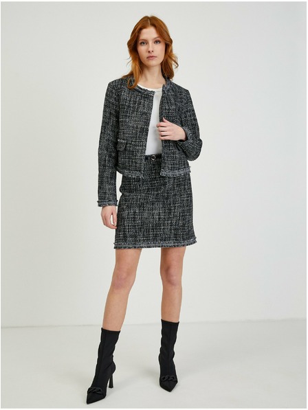 Orsay Fustă gri damă din tweed ORSAY