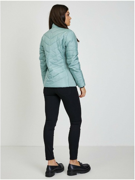 Orsay Jachetă ușoară matlasată verde pentru femei ORSAY