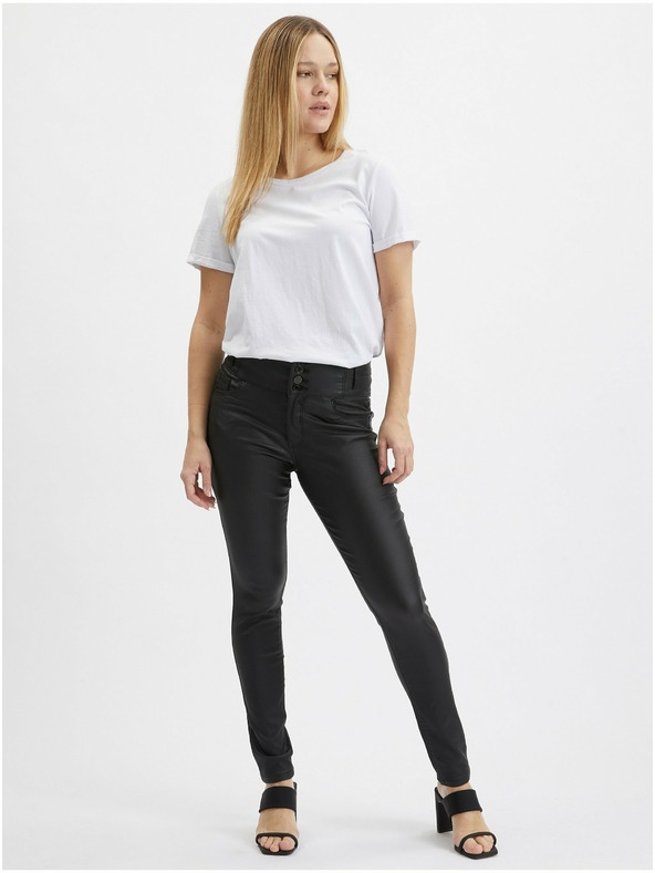 Orsay Pantaloni skinny fit pentru femei negri ORSAY