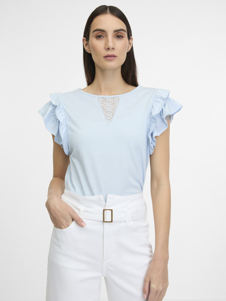 Orsay Tricou cu mânecă scurtă pentru femei albastru ORSAY