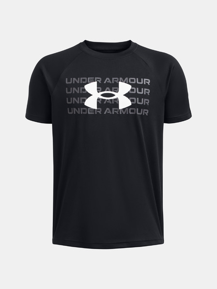 Under Armour Tricou pentru băieți Under Armour UA B TECH WM LOGO SS