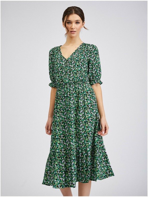 Orsay Rochie verde cu model pentru femei ORSAY