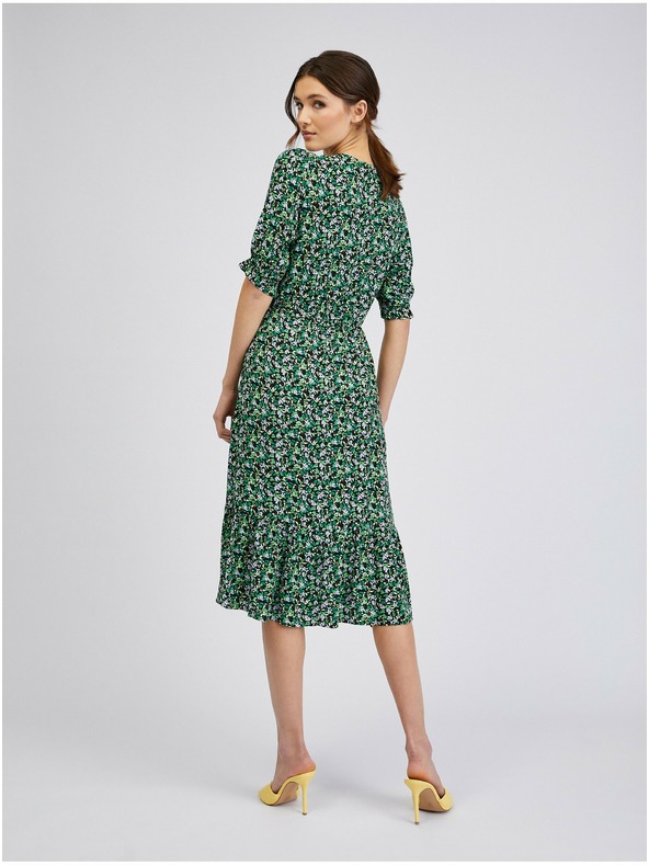 Orsay Rochie verde cu model pentru femei ORSAY