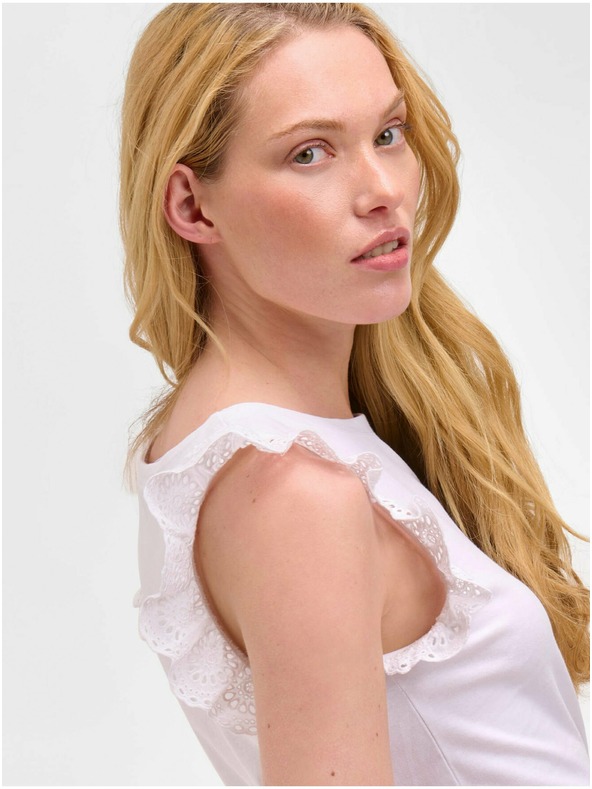 Orsay Top alb ORSAY