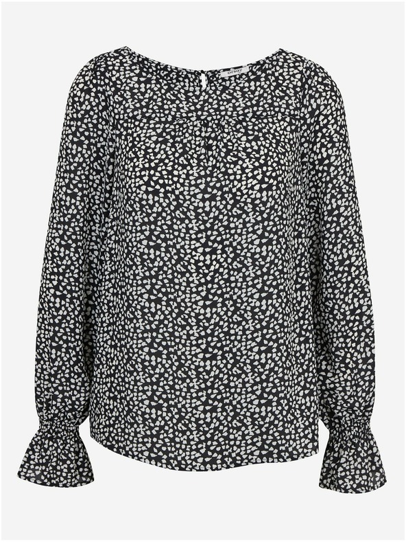 Orsay Bluză de damă cu model alb și negru ORSAY