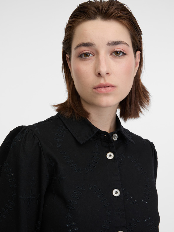 Orsay Rochie de damă neagră din denim ORSAY