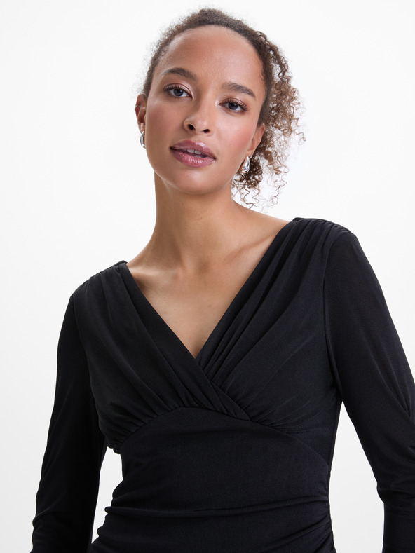 Orsay Rochie de damă neagră ORSAY