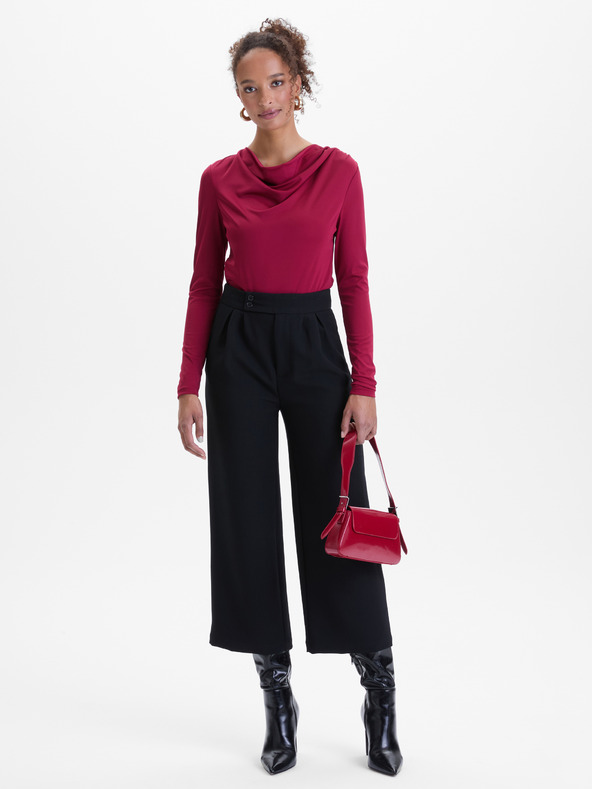 Orsay Bluză cu model floral portocaliu și crem de damă ORSAY