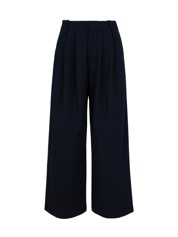 Orsay Pantaloni largi negri pentru femei ORSAY